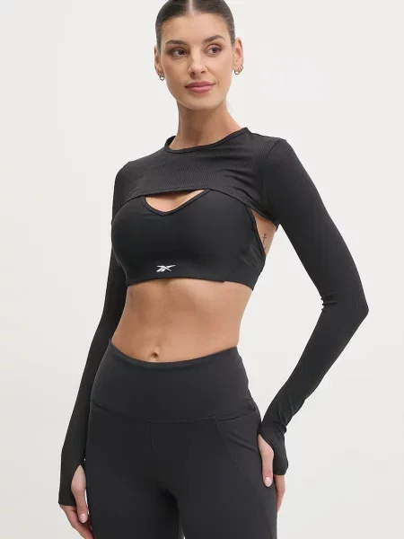 Top sport Reebok negru