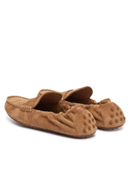LAUREN RALPH LAUREN Mokasini Wynnie Svetlo rjava