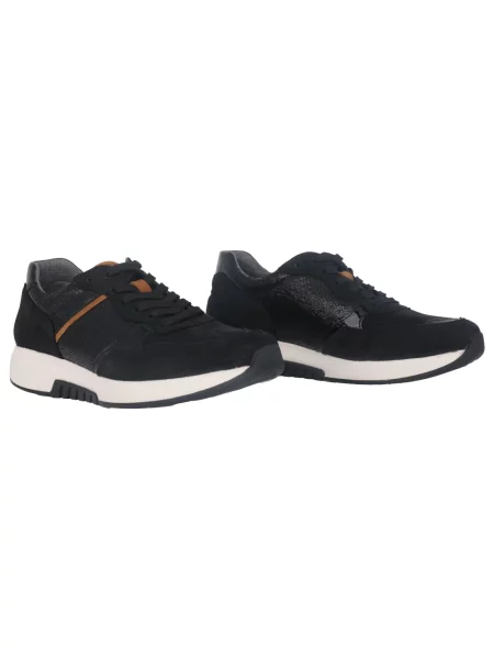 Sneakersy Gabor zamszowe czarne