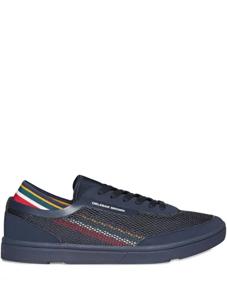 Sneakerși Orlebar Brown plasă albastru