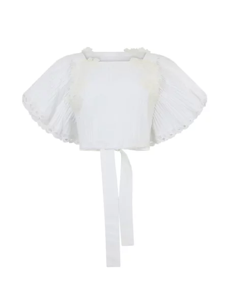 Bluză Alberta Ferretti alb