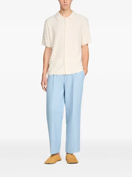 Scurt cardigan Sandro tricotate