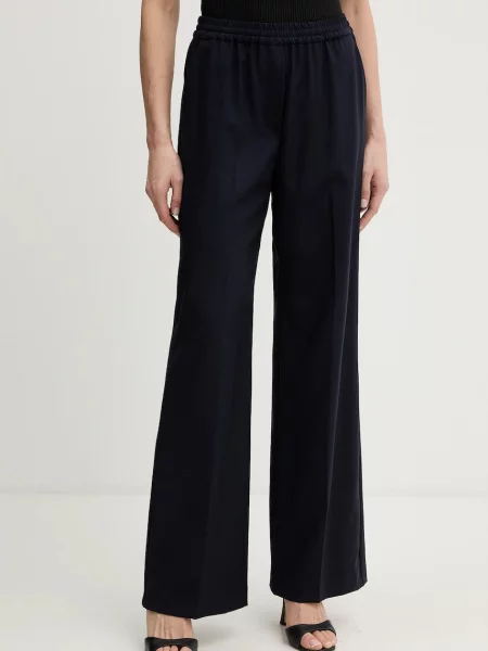Weekend Max Mara Pantaloni cu dungă MALLO bleumarin