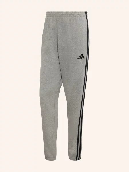 Adidas Tepláky Essentials světle šedá bílá
