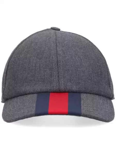 Gyapjú baseball sapka Gucci szürke