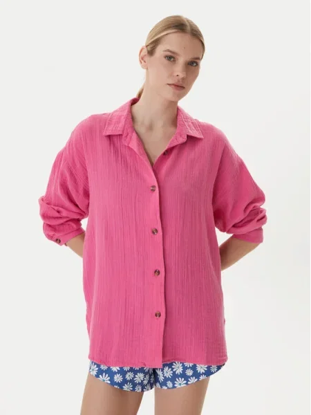 Roxy Cămașă Morning Shine roz