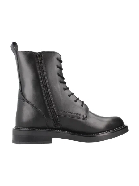 Botine Geox cu șireturi negru