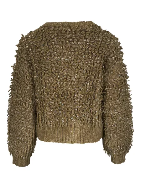 Cardigan Odeeh tricotate verde