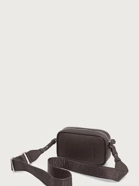 Кожаная сумка через плечо Emporio Armani