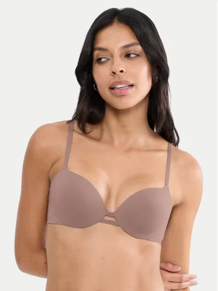 Triumph Бюстгальтер з підкладкою Body Make-Up Illusion коричневий