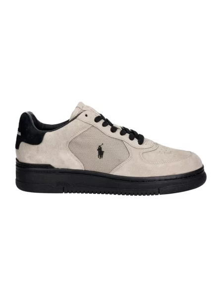 Sneakersy Polo Ralph Lauren skórzane beżowe