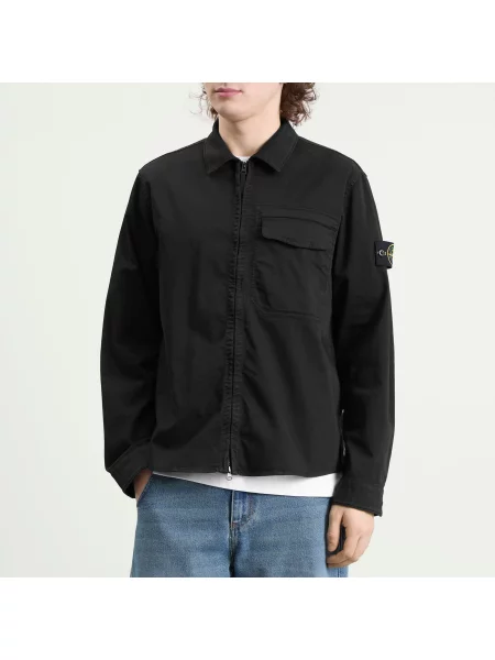 Kurtka koszulowa Stone Island czarna