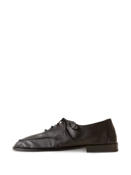 Pantofi loafer Hereu cu șireturi din piele negru