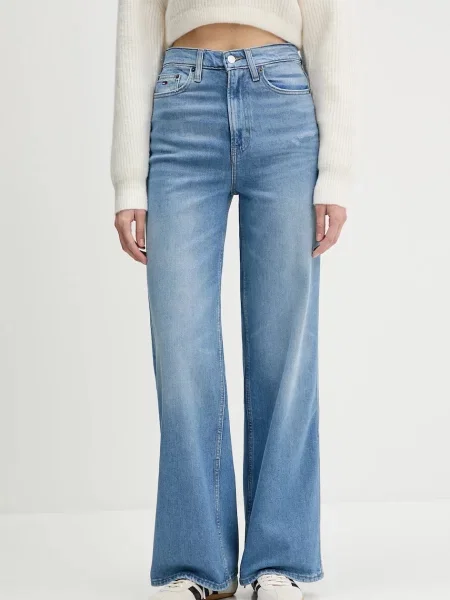Дънки Tommy Jeans синьо
