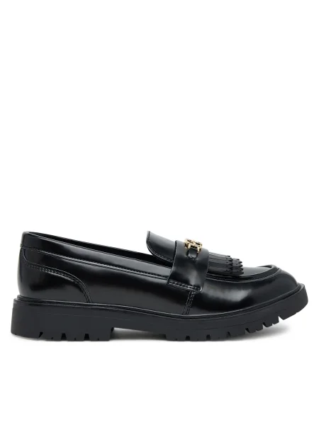 Poltopánky Tommy Hilfiger čierna