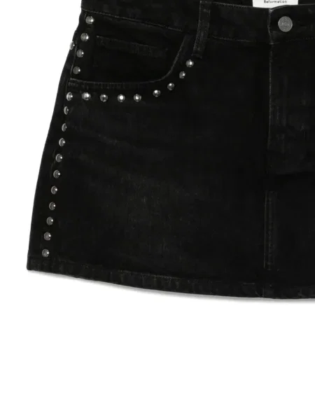 Fusta mini Reformation negru