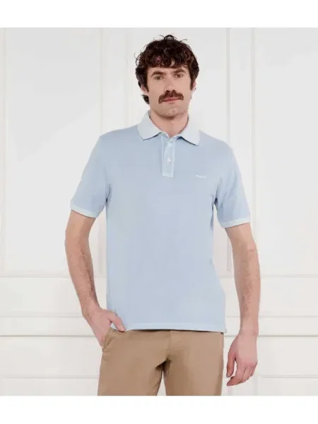 Gant Tenisz póló SUNFADED kék