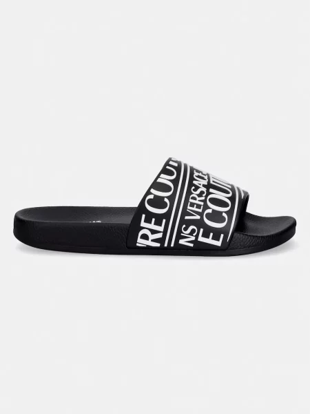 Papuci Versace Jeans Couture negru