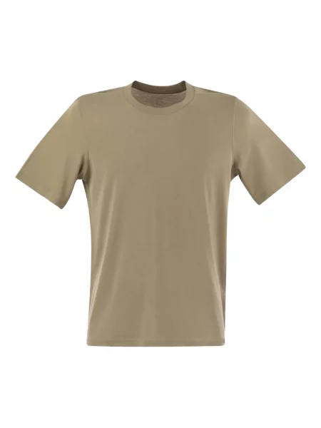 Тениска Majestic Filatures с кръгло деколте