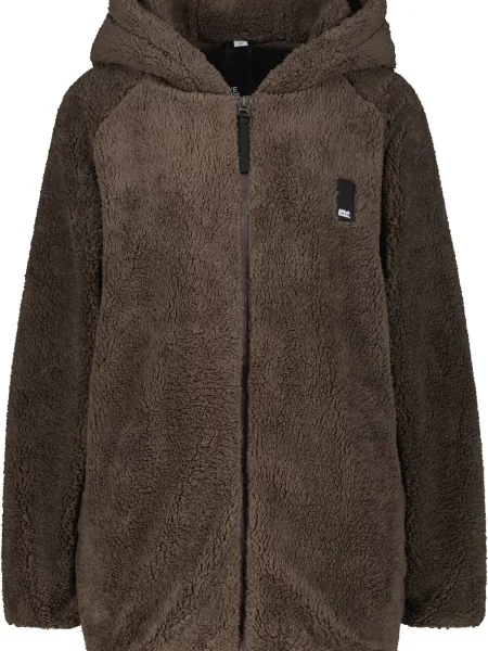 Alife & kickin Jachetă fleece DominiqueAK T maro / negru alb