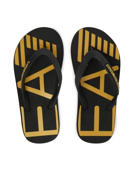 Žabky Emporio Armani čierna