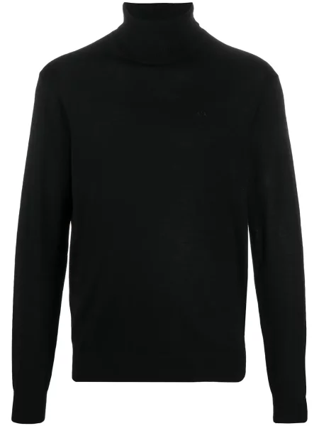 Heláncă Armani Exchange de lână negru