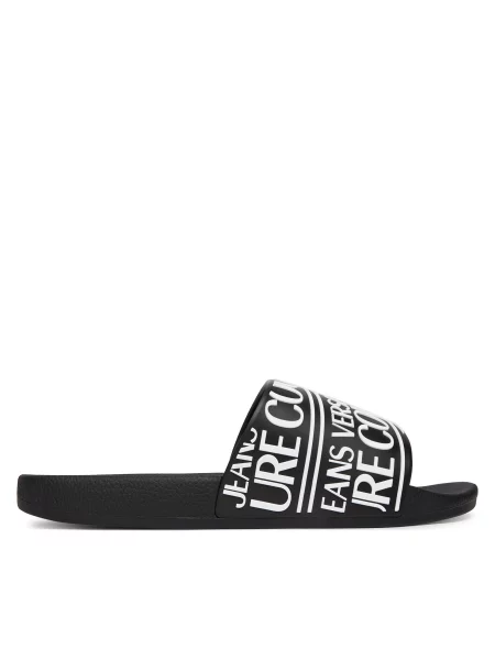 Чехли Versace Jeans Couture черен