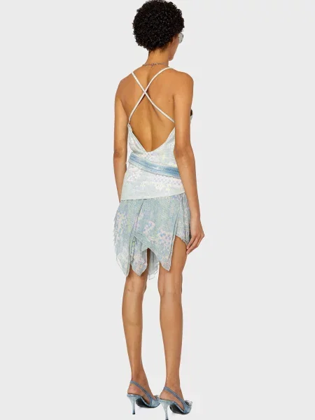 Сарафан Diesel голубой