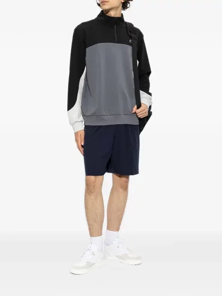 Hanorac cu fermoar Lacoste gri