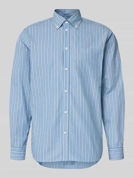 Koszula casualowa o kroju regular fit z kołnierzykiem typu button down Les Deux