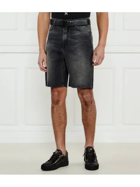 John Richmond De blugi pantaloni scurți LUIS | Relaxed fit negru