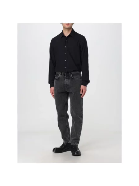 Jeansy Amish czarne