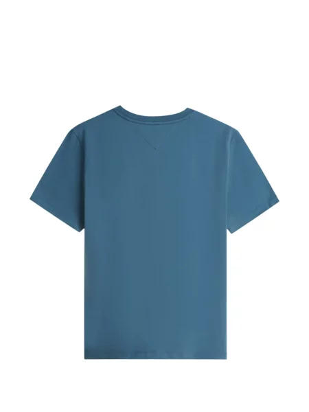 Tricou Tommy Hilfiger cu broderie albastru