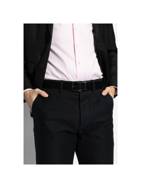 Pasek Emporio Armani czarny