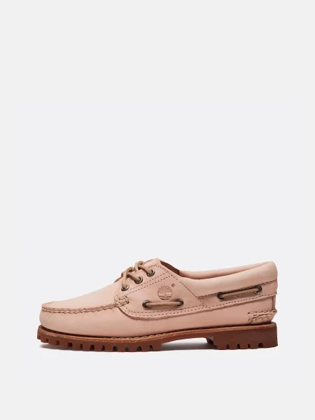 Кожаные мокасины Timberland розовые
