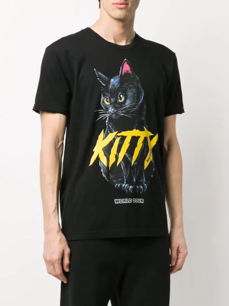 Tricou Domrebel cu imagine negru