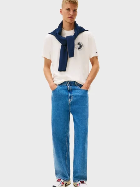 Футболка Tommy Jeans біла