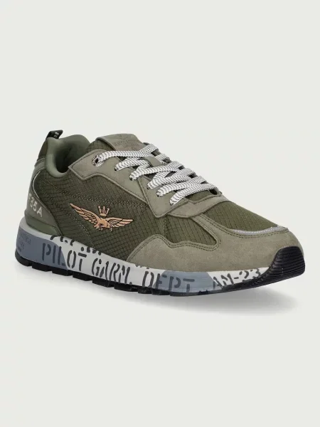 Aeronautica Militare SNEAKERS sneakers pentru bărbați verde