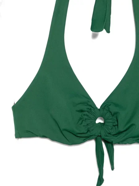 Топ Fisico с халтер деколте зелено