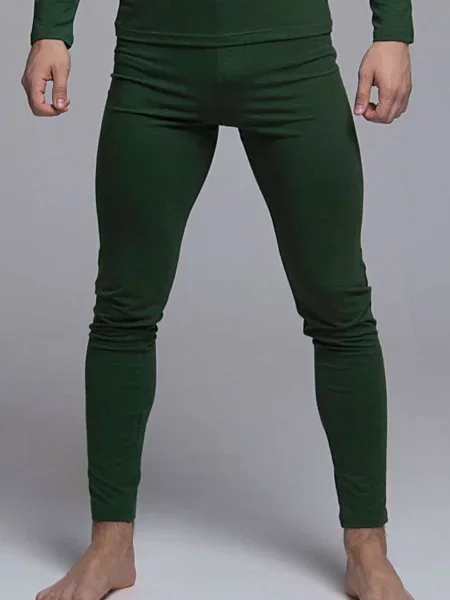 Однотонное термобелье Libertine зеленое