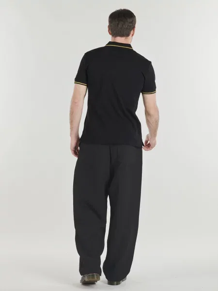 Tricou polo Versace Jeans Couture negru