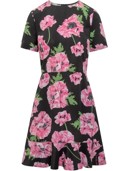 Rochie mini Stella Mccartney cu imagine de costum roz