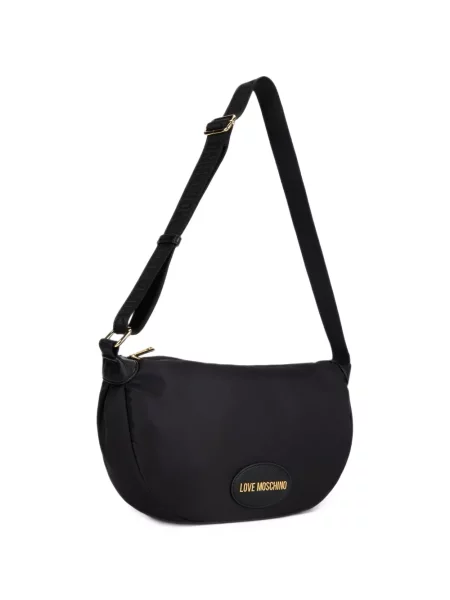 Geantă Love Moschino cu autograf negru
