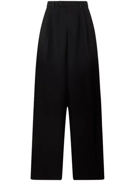 Pantaloni Gcds din satin negru
