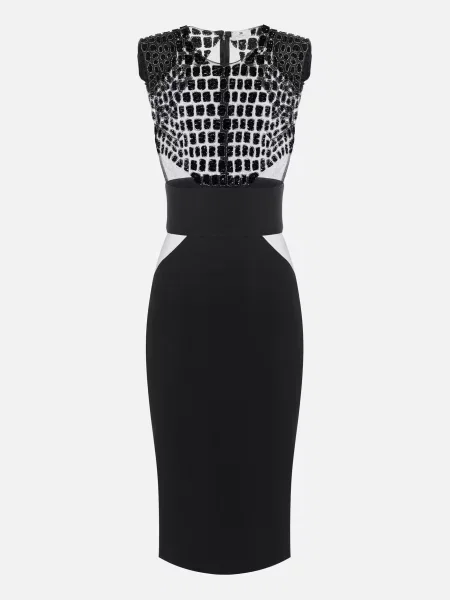 Платье Elisabetta Franchi черное
