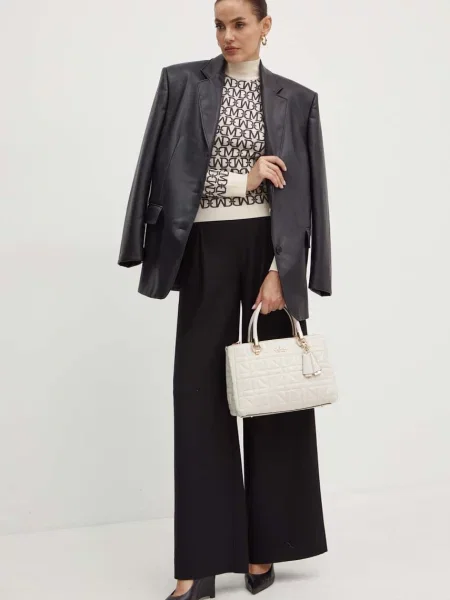 Sweter Marciano Guess żakardowy beżowy