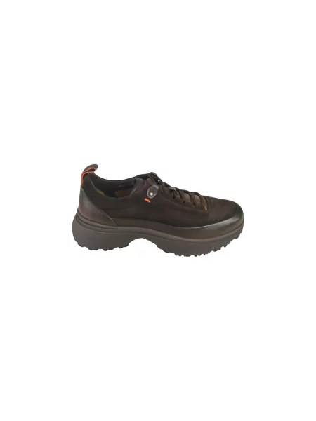 Sneakersy Santoni brązowe