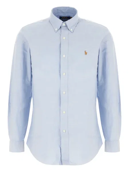 Polo Polo Ralph Lauren cu broderie albastru