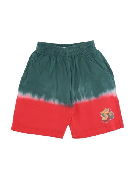 Tie dye spodenki sportowe Mitchell & Ness wiązane