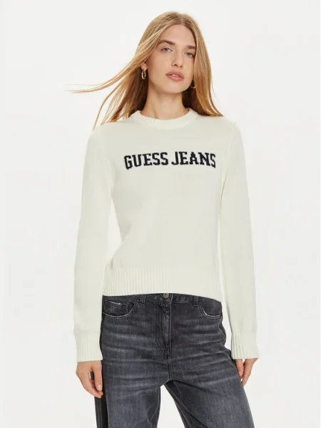 Guess Jeans sveter dámsky béžová